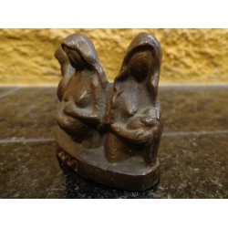 Escultrio Em Bronze Mulher Gravida