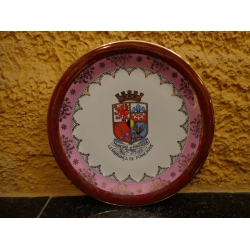 Prato de Parede em Porcelana Pomerode
