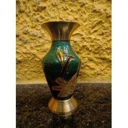 Vaso em Bronze Policromado 11 cm