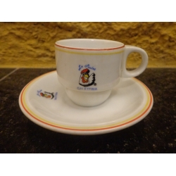 Antiga Pequena Xcara Coleo Porcelana Le Poulet - C 5519